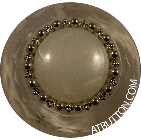 Transparent Pearl Style #255 - AT Button