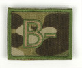 B NEG (B-) MultiCam Patch 