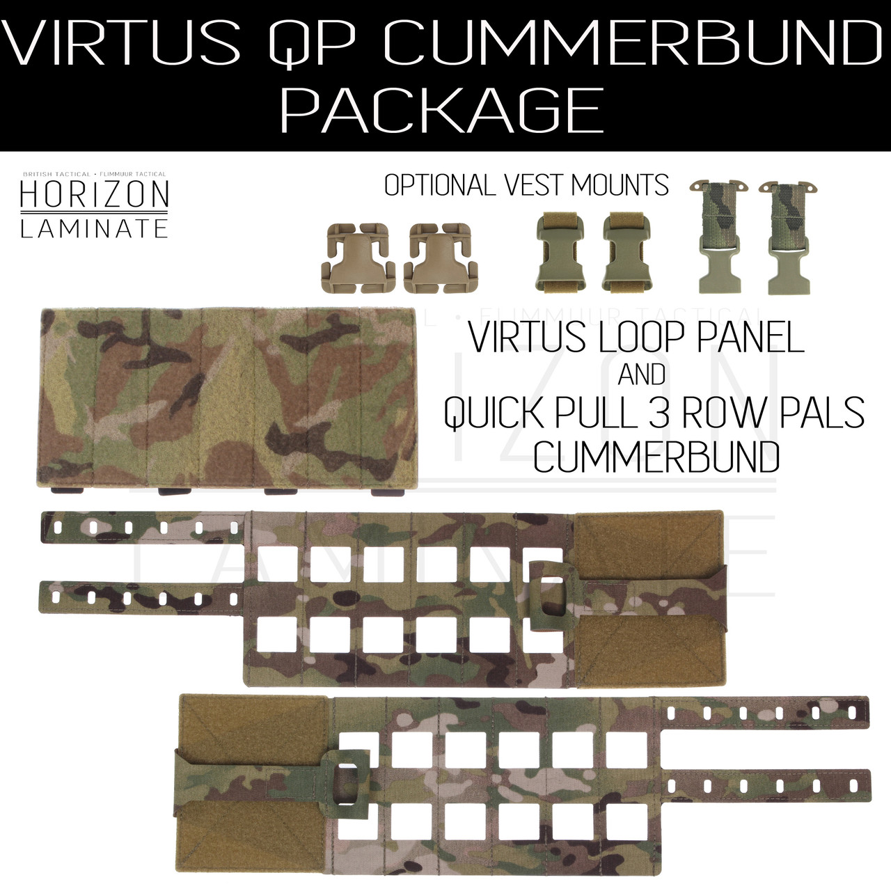 HL - VIRTUS QP Cummerbund Package - British Tactical