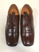 *ULTIMATE* Men’s Round Toe Brown Smooth Classic Church Dress Shoes FREE SHIPPING - SZ 11