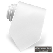 Kilburne and Finch Original Solid White Tie