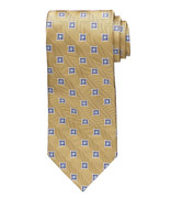 Jos. A. Bank Gold Inverted Squares Necktie