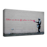 Banksy Canvas Print - Echoes In Eternity