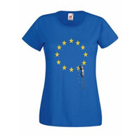 Ladies Brexit EU Flag T Shirt