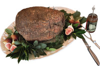 Ozark Trails Hickory Smoked and Peppered Ham, Whole