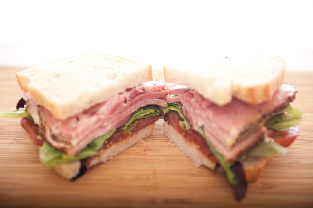 All our hams, bacons and turkey tastes great in a sandwich with a little hogwash and mayo!