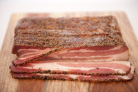 CASE  Ozark Trails Smoked & Peppered Bacon 12 oz, 18 pkgs