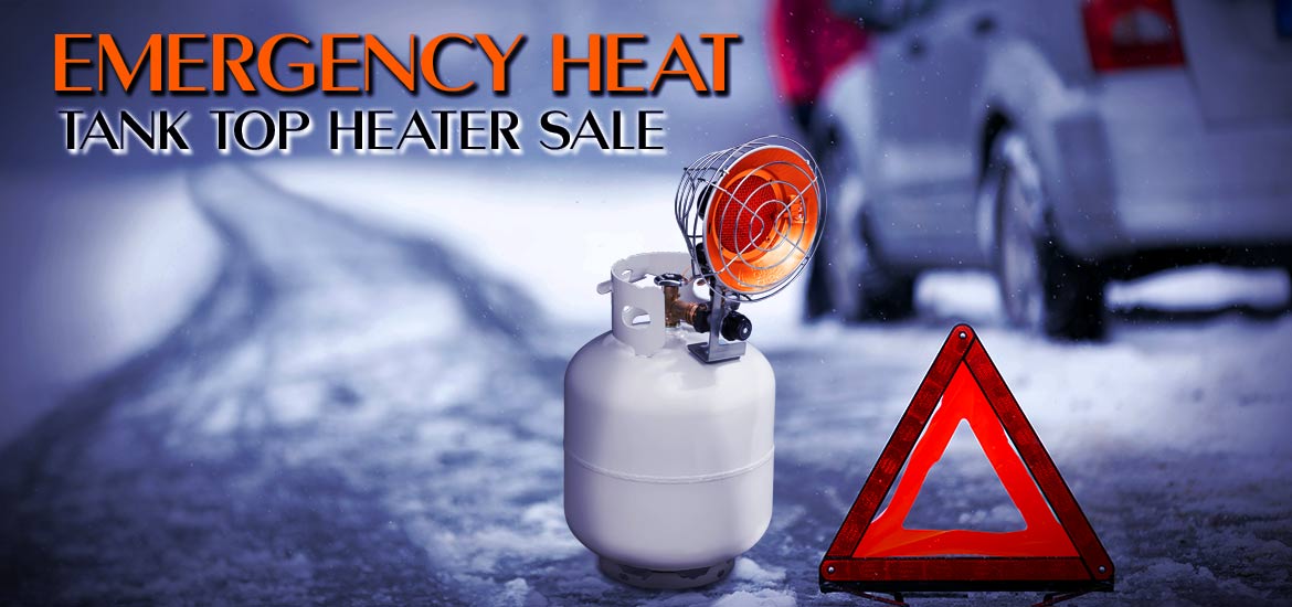 Tank deals top heater