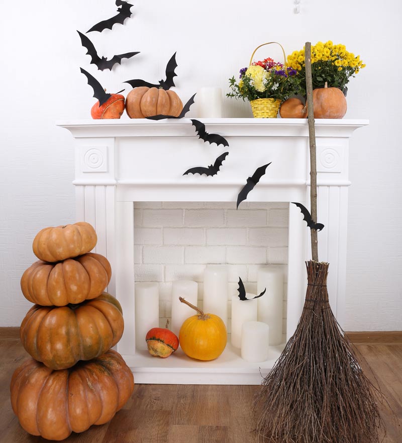 Halloween Decorating Ideas For Your Fireplace Factory Buys Direct