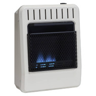 Avenger Natural Gas Ventless Blue Flame Gas Space Heater With Base Feet - 10,000 BTU, T-Stat Control