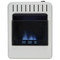 Avenger Natural Gas Ventless Blue Flame Gas Space Heater With Base Feet - 10,000 BTU, T-Stat Control