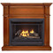 Bluegrass Living Vent Free Propane Gas Fireplace System - 26,000 BTU, Remote Control, Apple Spice Finish