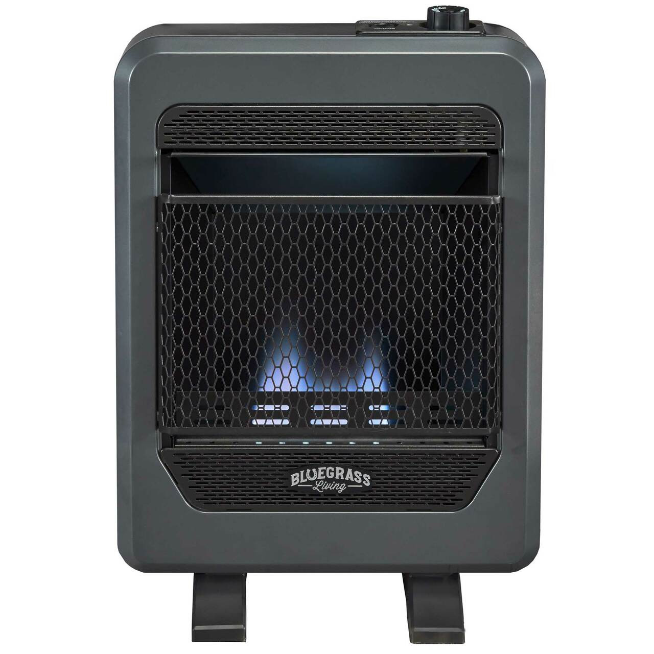 Bluegrass Living Reconditioned Natural Gas Vent Free Blue Flame Gas ...