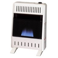 ProCom Heating Natural Gas Ventless Blue Flame Heater With Base Feet - 10,000 BTU, Manual Control - Model# MN100HBA-B