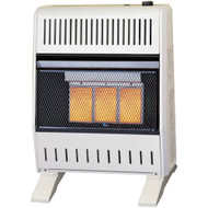 ProCom Heating Liquid Propane Ventless Infrared Plaque Heater With Base Feet - 15,000 BTU, Manual Control - Model# ML150HPA-B