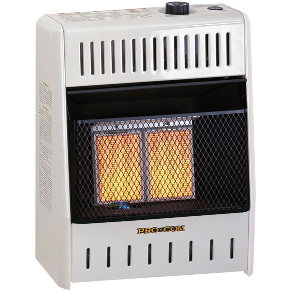 ProCom Reconditioned Liquid Propane Ventless Plaque Heater - 10,000 BTU ...