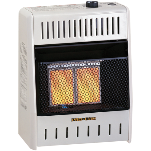 Factory Buys Direct ProCom Reconditioned Natural Gas Vent-Free Plaque Heater - 10,000 BTU, Model# MN100TPA