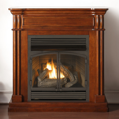 Duluth Forge Dual Fuel Ventless Fireplace - 32 000 BTU