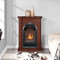 170043 - Contemporary Gas Fireplace Setting