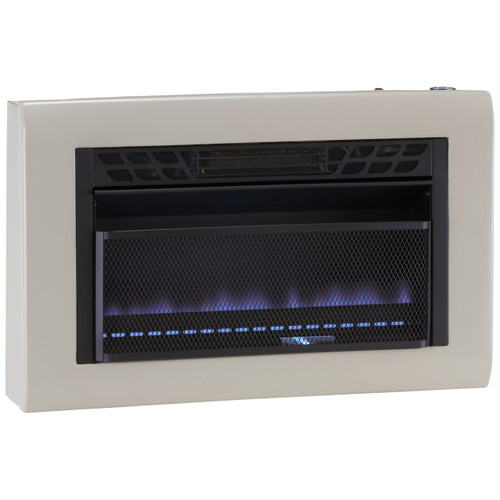 Cedar Ridge Recon Dual Fuel Blue Flame Gas Heater - 30,000 ...