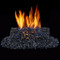 Duluth Forge Vented Fire Glass Burner With Black Glass