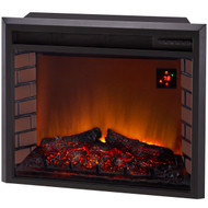 Infrared Fireplace Insertes -Electric Fireplaces - Factory Buys Direct Factory Buys Direct offers discount electric fireplaces and fireplace inserts. They give you realistic flames and embers that are great for heating smaller areas.