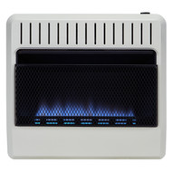 Avenger Dual Fuel Vent Free Blue Flame Heater with 30,000 BTU