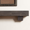 Close Up of Duluth Forge Mantel in Antique Grey