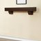 60 Inch Fireplace Shelf Mantel with Corbels by Duluth Forge