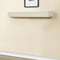 60 Inch White Wood Shelf Mantel by Duluth Forge