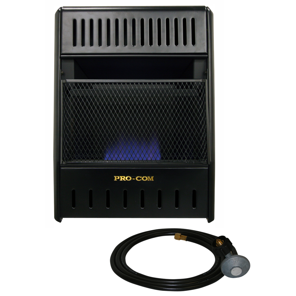 ProCom Liquid Propane Ventless Ice House Heater - 10,000 BTU, Manual ...