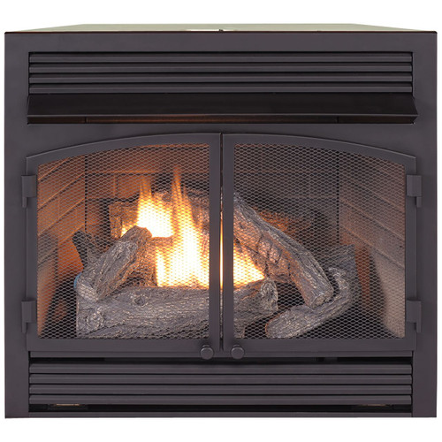 Duluth Forge Dual Fuel Ventless Fireplace Insert - 32 000 BTU