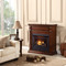 Duluth Forge Dual Fuel Vent Free Gas Fireplace with 26,000 BTU - Side