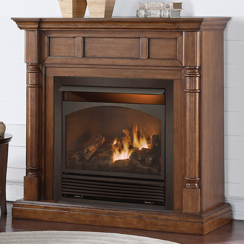 Duluth Forge Full Size Dual Fuel Ventless Fireplace - 32 000 BTU