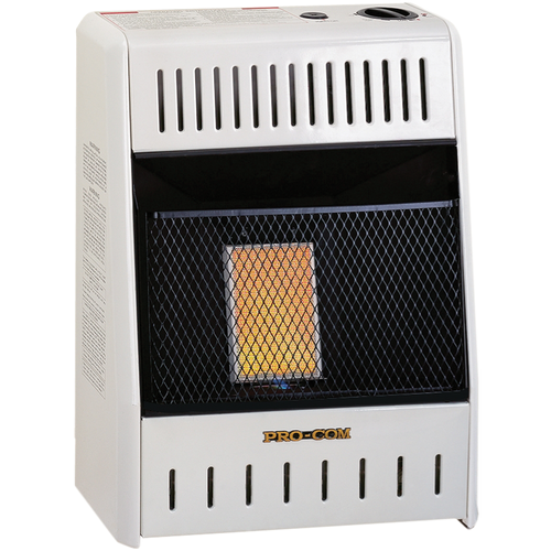 ProCom Reconditioned Natural Gas Vent-Free Plaque Heater - 6,000 BTU, Model# MN060HPA