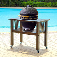Duluth Forge Kamado Grill with Table