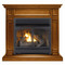 Duluth Forge Dual Fuel Ventless Gas Fireplace - 32,000 BTU, Remote Control.