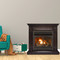 Duluth Forge Dual Fuel Ventless Fireplace - 32,000 BTU, Remote Control, Chocolate Finish (170158) Lifestyle