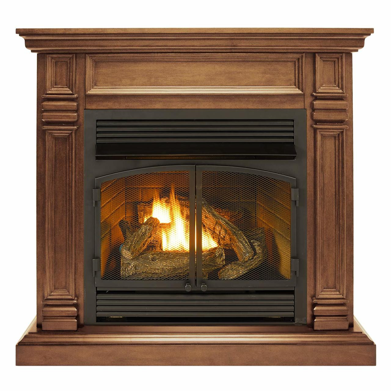 Duluth Forge Dual Fuel Ventless Fireplace 32 000 Btu T Stat
