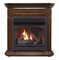 Duluth Forge Dual Fuel Ventless Fireplace - 32,000 BTU, Remote Control.