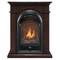 Duluth Forge Dual Fuel Ventless Fireplace With Mantel - 15,000 BTU, T-Stat.