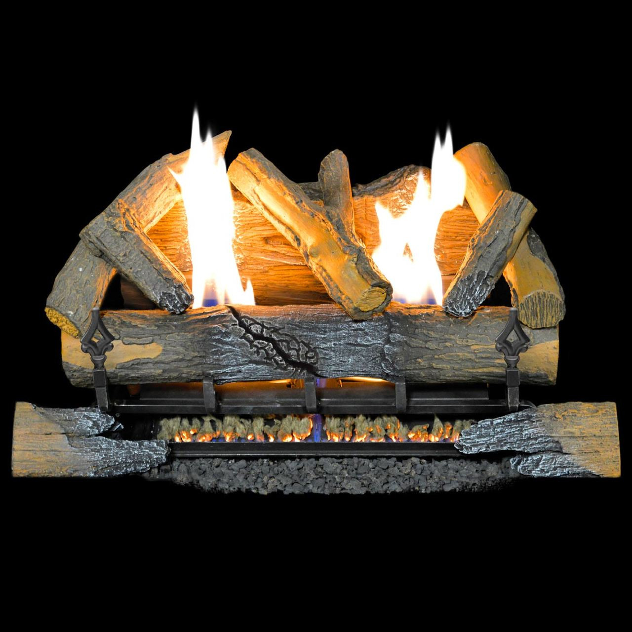 Fireplaces Stoves Cedar Ridge Hearth Recon 24 In 32 000 Btu Dual