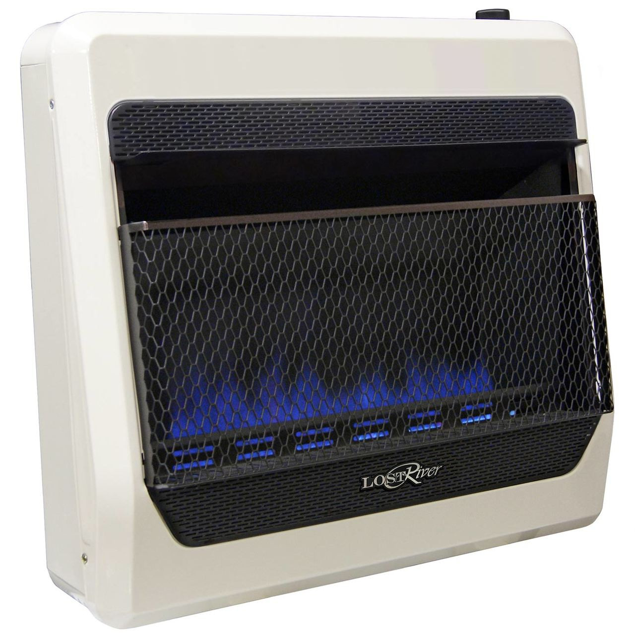 Lost River Liquid Propane Gas Ventless Blue Flame Gas Space Heater ...