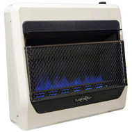 Lost River Natural Gas Ventless Blue Flame Gas Space Heater - 30,000 BTU, Model# LRT30B-NG (110098)