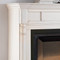 ProCom FBS32-500-2AW, 32in Ventless Fireplace Firebox PC32VFC with CM500-2AW Antique White Mantel (170198)