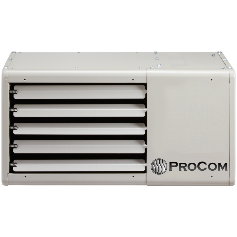 RECON ProCom Vented Garage Heater - 45,000 BTU, T-Stat, Model# GHBVN50-R -  Factory Buys Direct