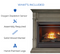 Duluth Forge Dual Fuel Ventless Gas Fireplace - 26,000 BTU, Remote Control, Slate Gray Finish, Model DFS-300R-2GR Info4