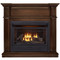 Duluth Forge Dual Fuel Ventless Gas Fireplace - 26,000 BTU, Remote Control, Gingerbread Finish, Model DFS-300R-3G (179207) - Front