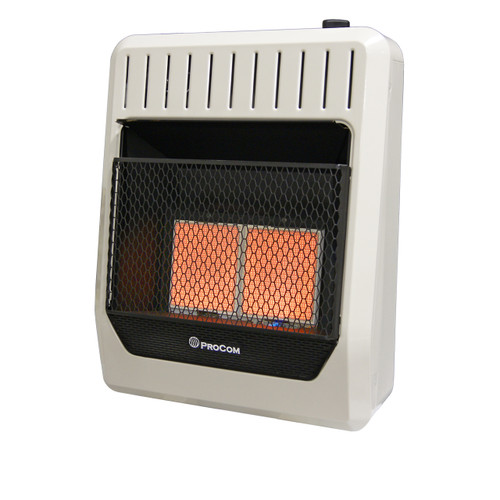 ProCom Heating Propane Gas Ventless Infrared Plaque Heater - 18,000 BTU, Model# ML2PHG (110117)