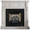 Cedar Ridge Hearth 18” Decorative Realistic Fireplace Ceramic Wood Log Set - Model CRHEAV18RP-D